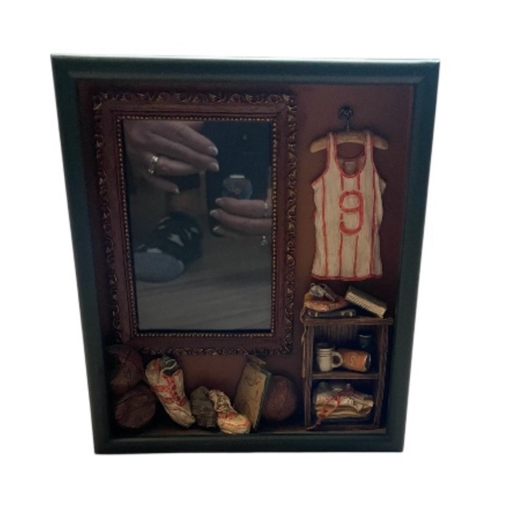 Vintage Sport Themed Shadowbox Frame - Picture 8 of 8